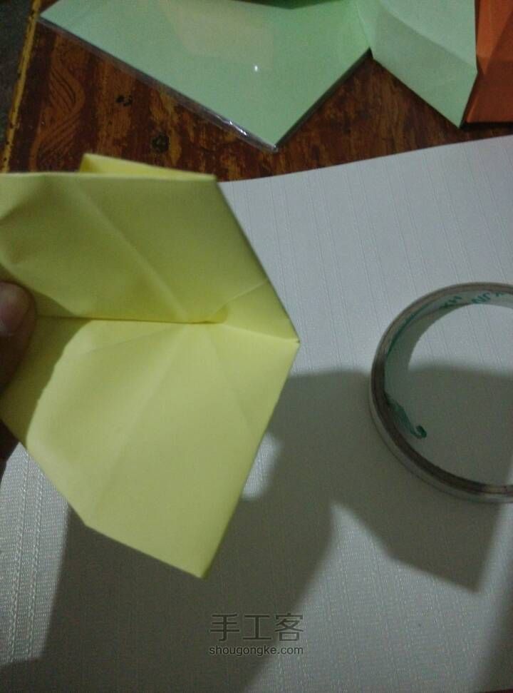 礼物盒 折纸教程 第17步