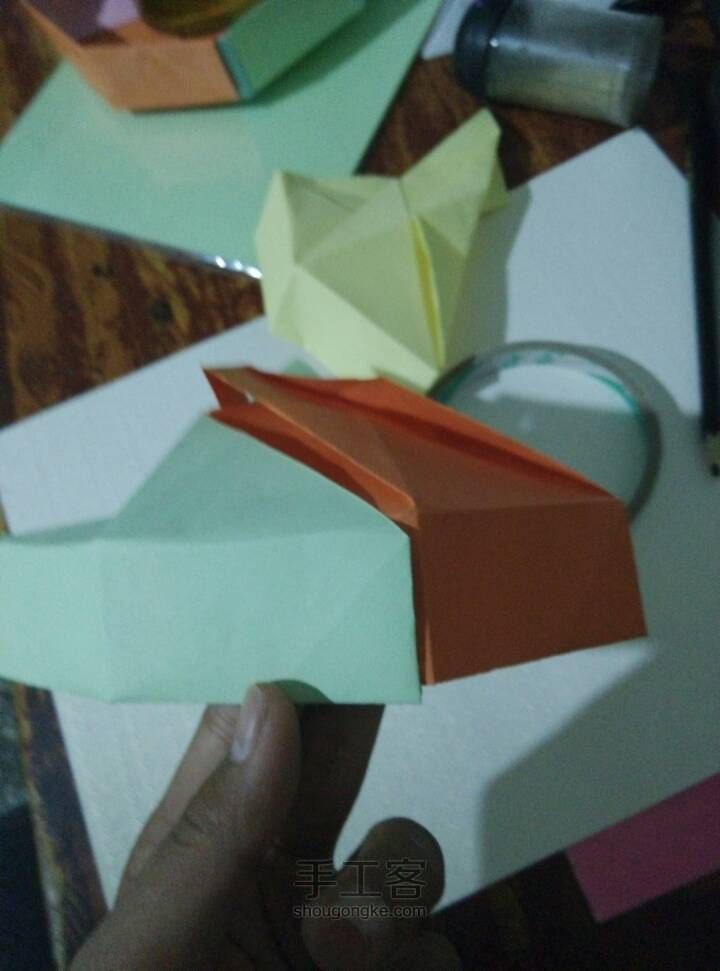 礼物盒 折纸教程 第20步
