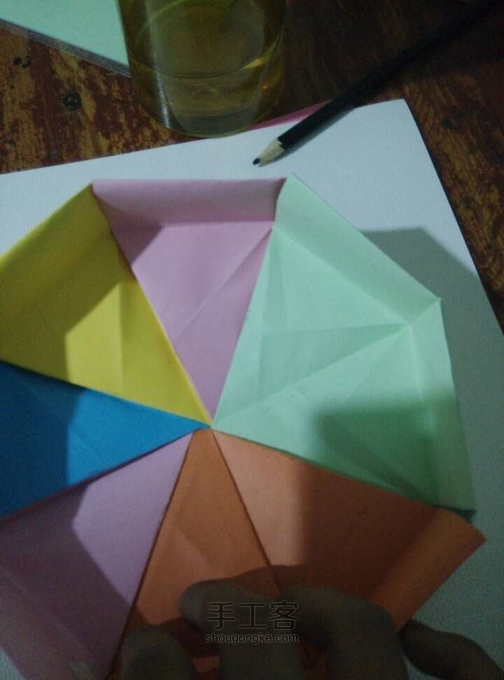礼物盒 折纸教程 第25步