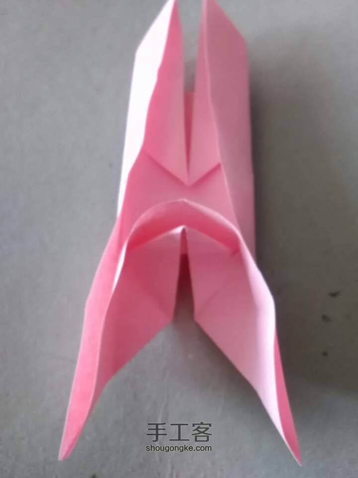 凤尾蝶 折纸教程 第4步