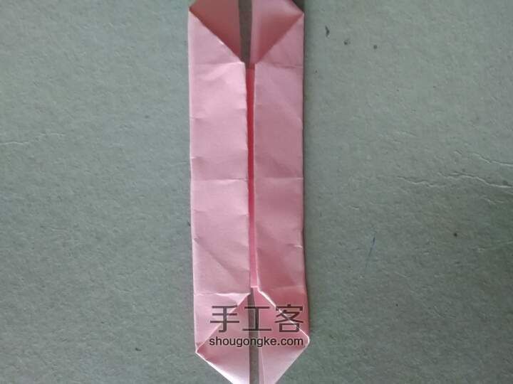 凤尾蝶 折纸教程 第3步