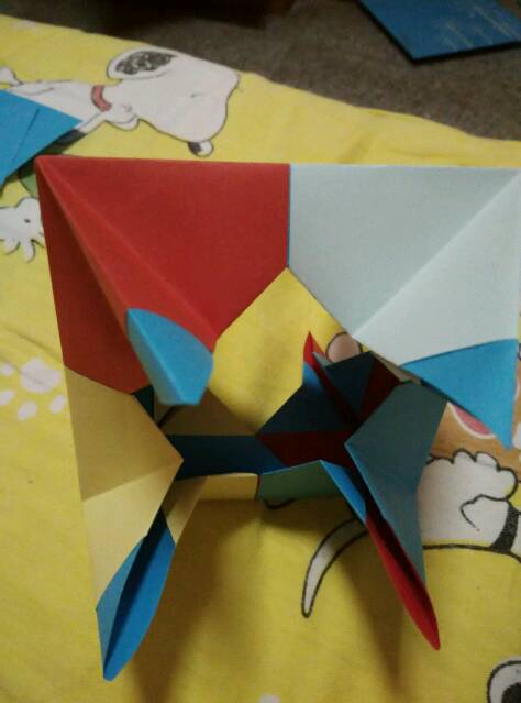 镂空立体的……折纸教程 第7步