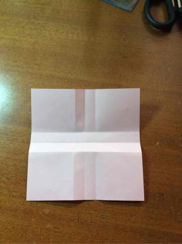 惊艳的简易玫瑰折纸教程 第4步