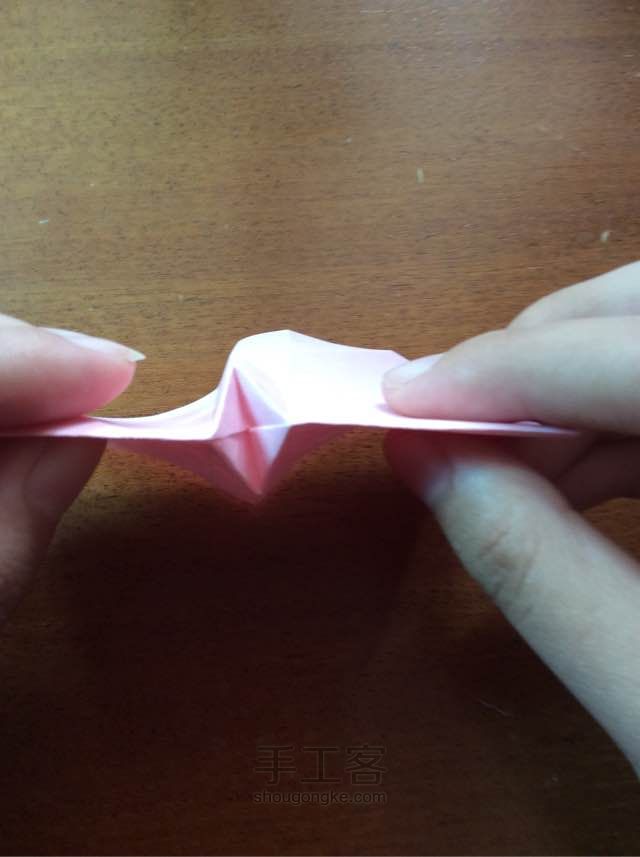 惊艳的简易玫瑰折纸教程 第9步