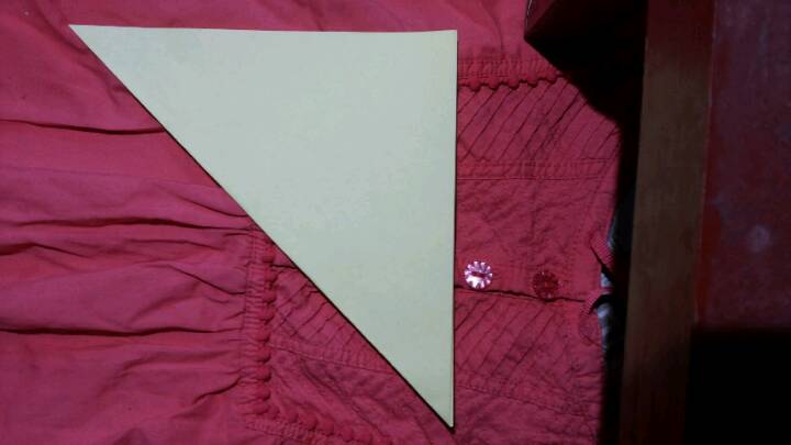 漂亮的百合 折纸教程(=^-ω-^=) 第2步