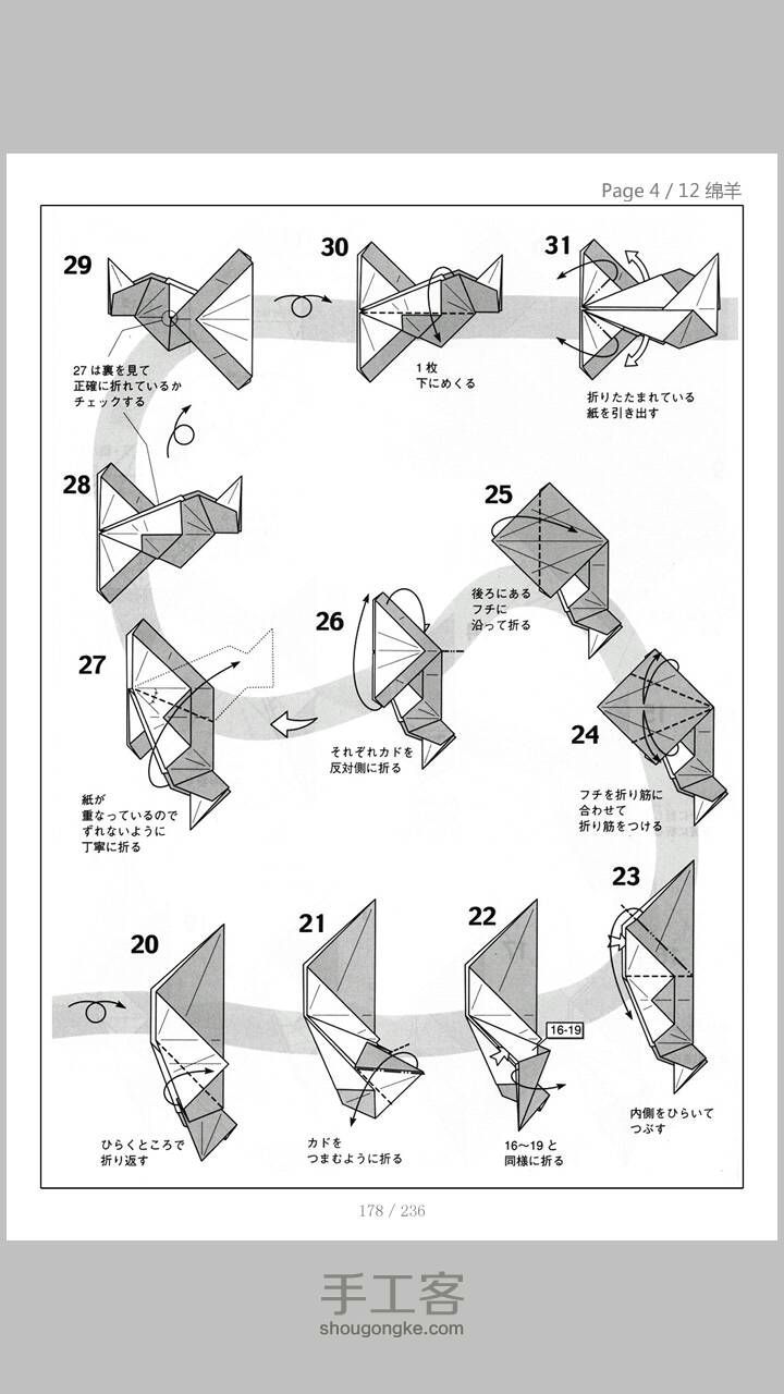 小松英夫 绵羊 图纸 第3步