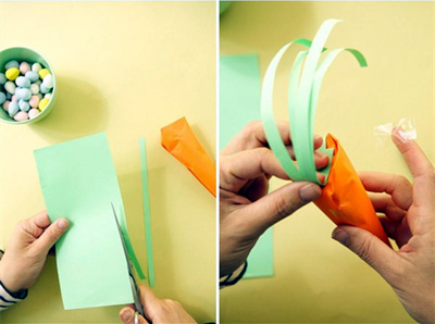 『Paris♛Cathy手工时间』纸萝卜折纸教程 第4步