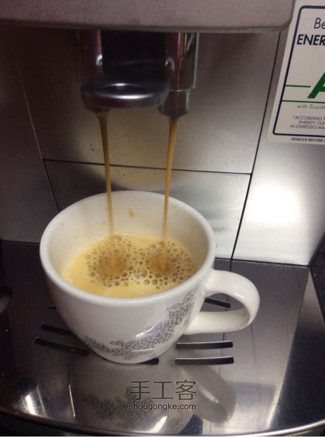 咖啡制作教程 不使用咖啡粉 德龙咖啡机【1】 第19步