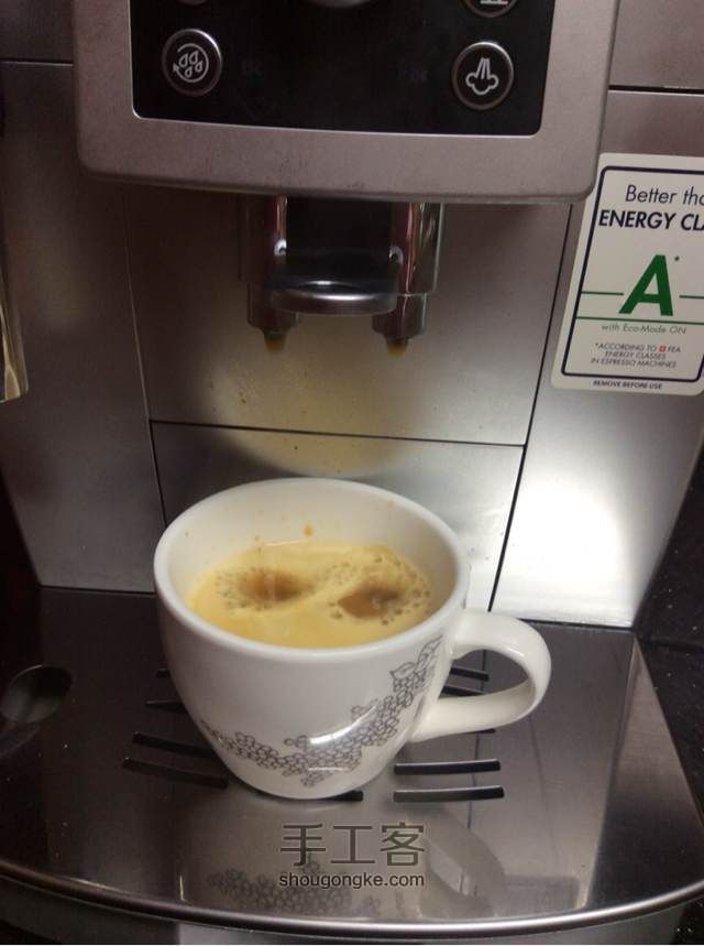 咖啡制作教程 不使用咖啡粉 德龙咖啡机【1】 第20步