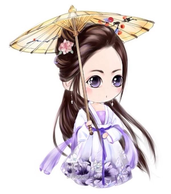 【古装】裙子部分制作教程 第9步