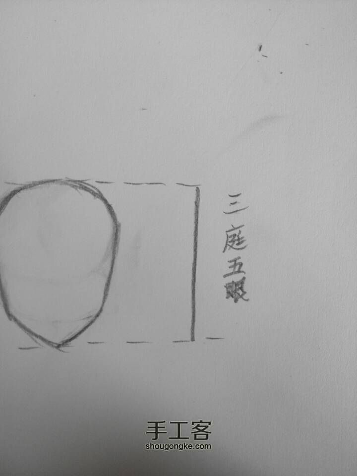 动漫课程之脸的绘画1（适合零基础） 第10步