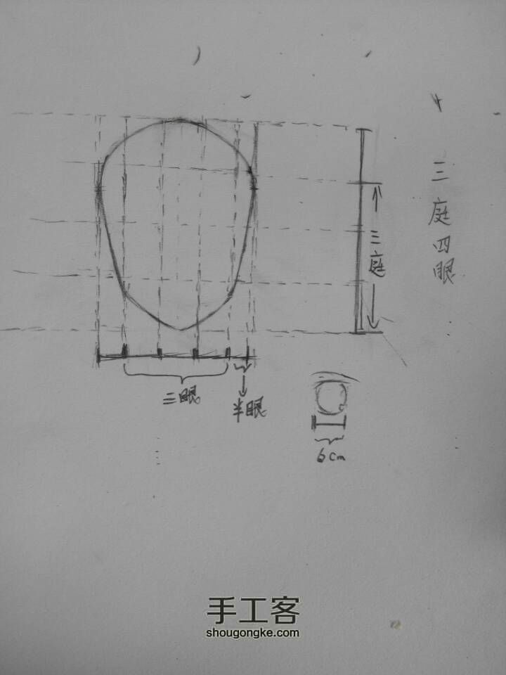 动漫课程之脸的绘画1（适合零基础） 第20步