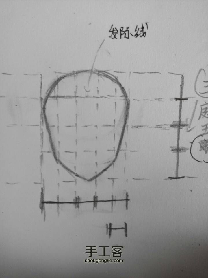 动漫课程之脸的绘画1（适合零基础） 第17步