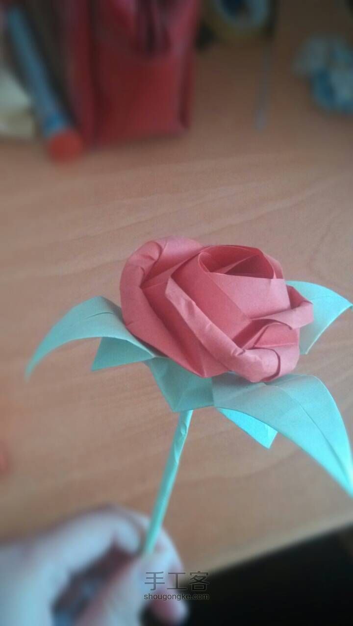 美丽简单的玫瑰花，情人节首选 第24步