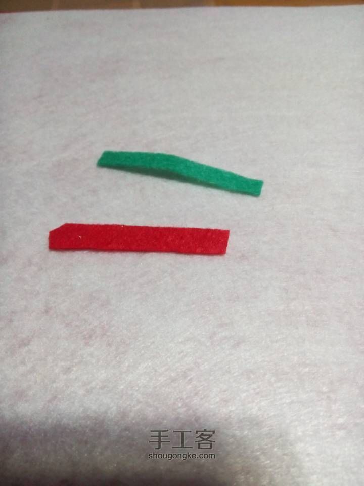 超萌不织布羊羊挂件 第10步