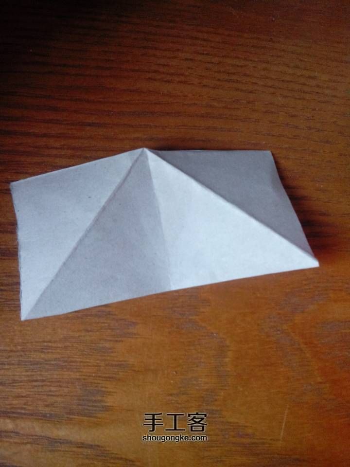 If you love❤--心形折纸教程 第1步
