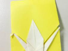 一个不算难的纸鹤信封。