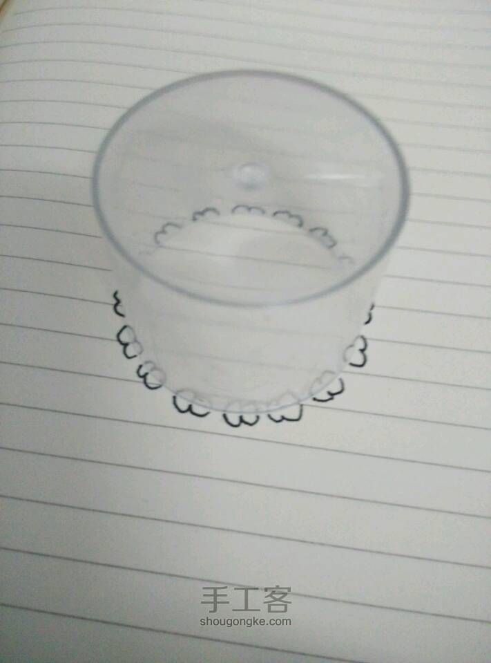 简单小羊画法😘 第1步