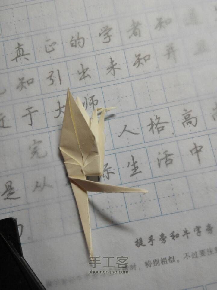 炒鸡简单的奔跑的千纸鹤(◑З◑) 第18步