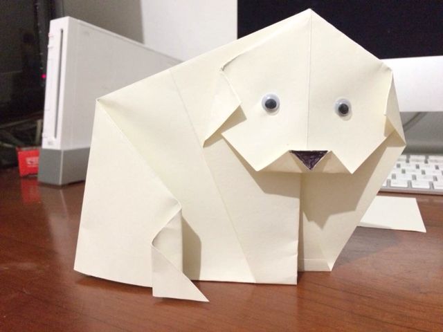 狗狗🐶折纸 第15步