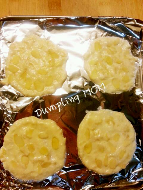 【Dumpling MOM】节日零食之杏仁薄饼 第9步