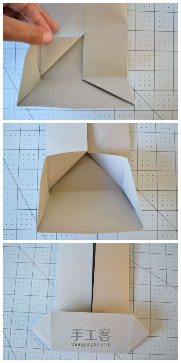 衬衣控 折纸教程 第6步