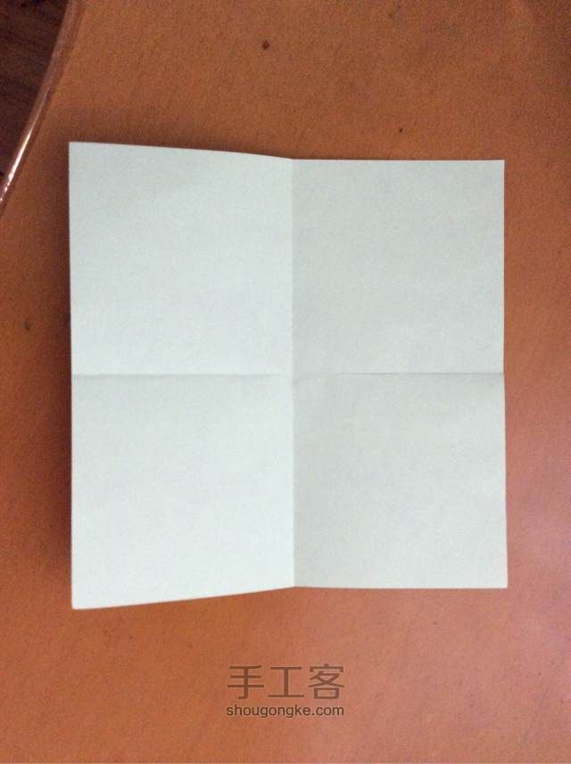 兔子信封 折纸教程 第3步