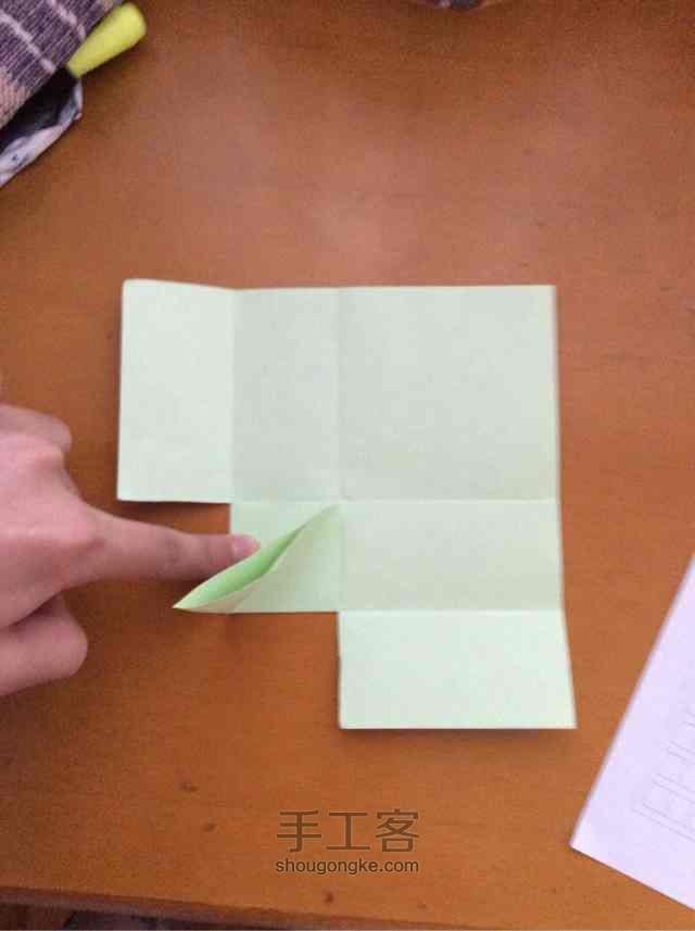 兔子信封 折纸教程 第9步