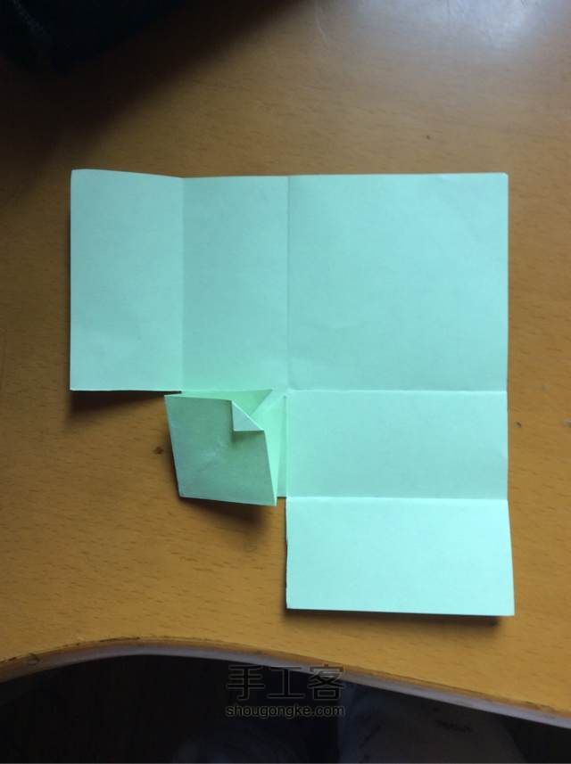兔子信封 折纸教程 第11步