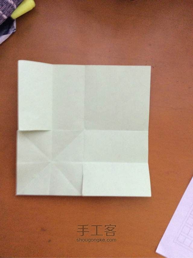 兔子信封 折纸教程 第8步