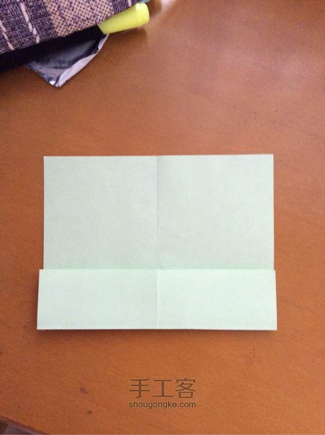 兔子信封 折纸教程 第4步