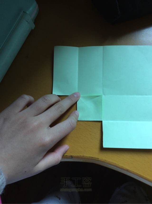 兔子信封 折纸教程 第13步