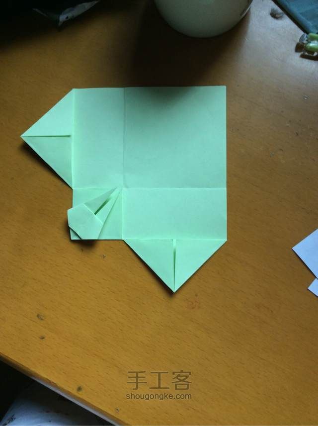 兔子信封 折纸教程 第16步