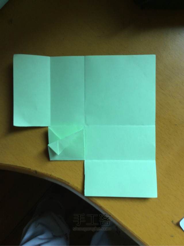 兔子信封 折纸教程 第14步