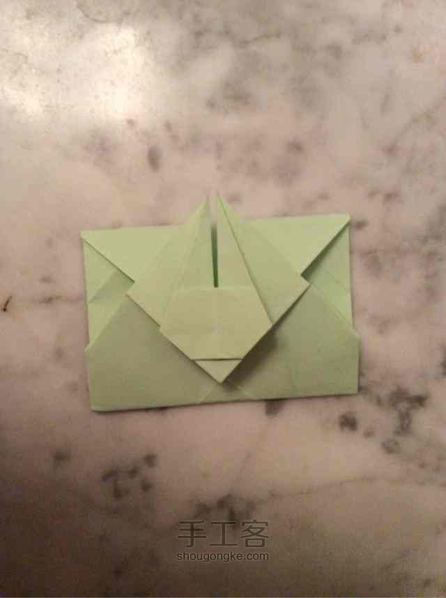 兔子信封 折纸教程 第22步