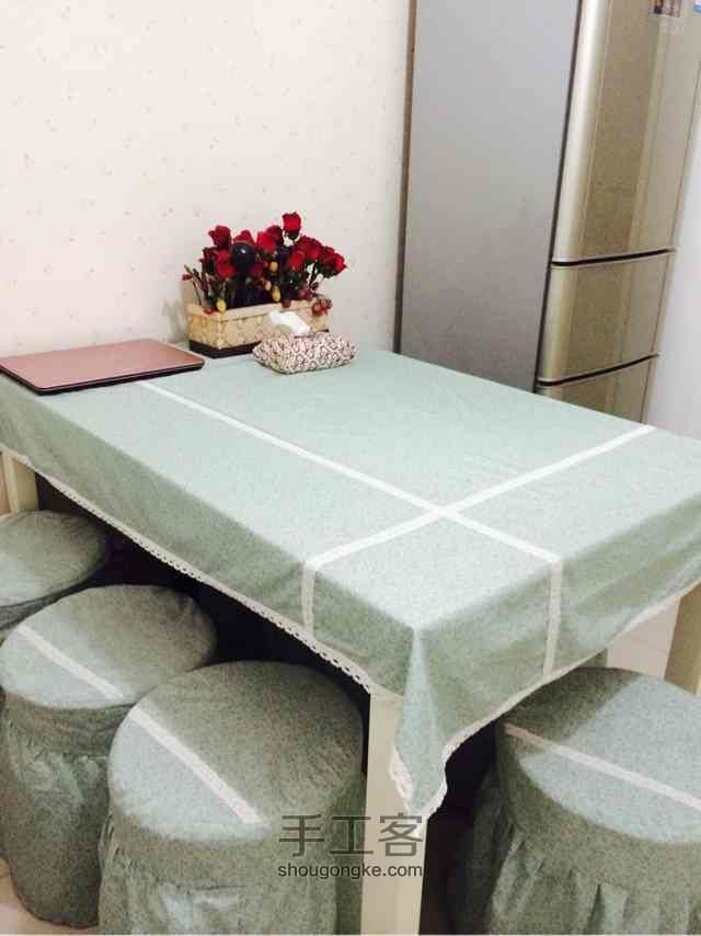 给餐桌、凳换套新装 第13步