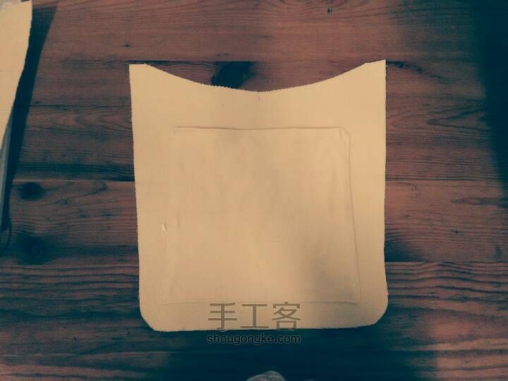 中国风剪纸印花吸睛提袋手提袋制作教程 第4步