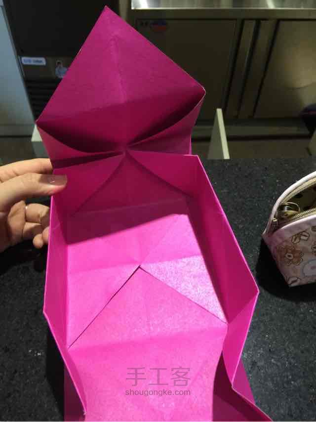 简单易学的折纸收纳盒，一起动手吧！ 第9步