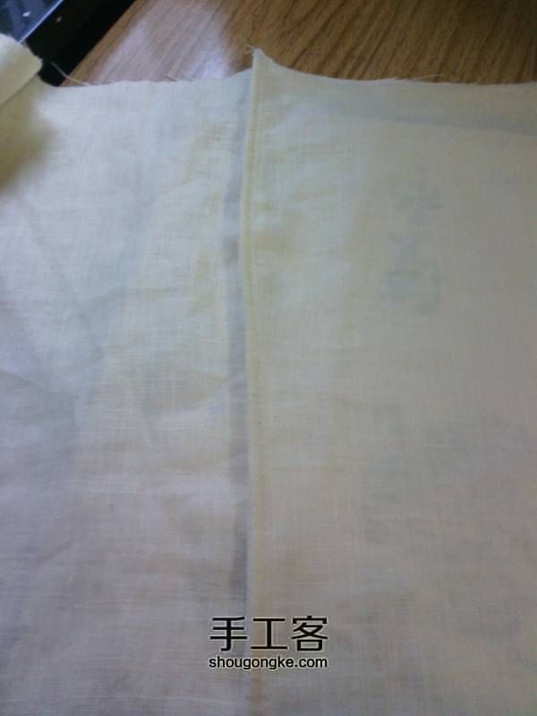 棉质汉服交领上襦制作教程 第8步