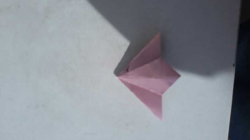 萌萌哒的小蝙蝠。折纸教程 第10步