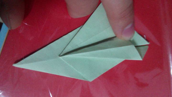 简易孔雀 折纸教程 第16步