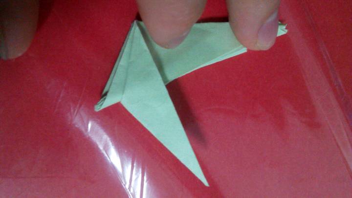 简易孔雀 折纸教程 第23步