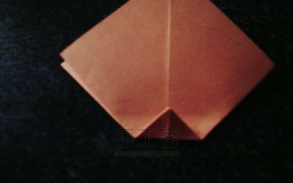 蝴蝶结 折纸教程 第5步