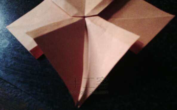 蝴蝶结 折纸教程 第10步