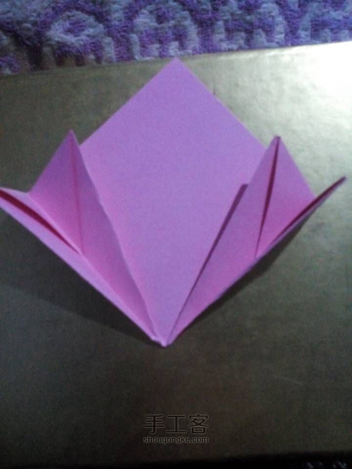美腻的花花折纸教程， 第4步