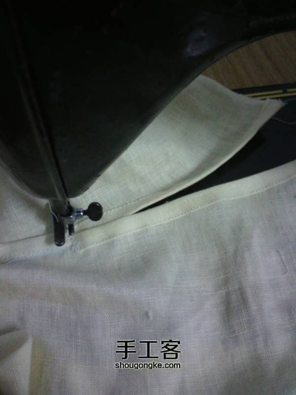 棉质汉服交领上襦制作教程 第18步
