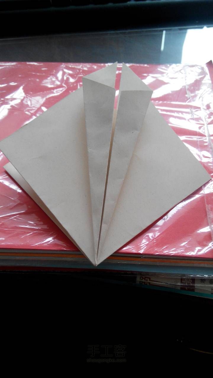 收缩雨伞🌂折纸教程 第7步