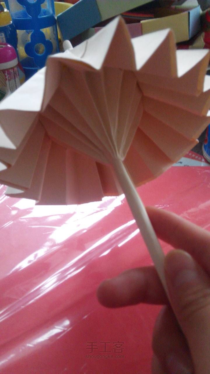 收缩雨伞🌂折纸教程 第17步