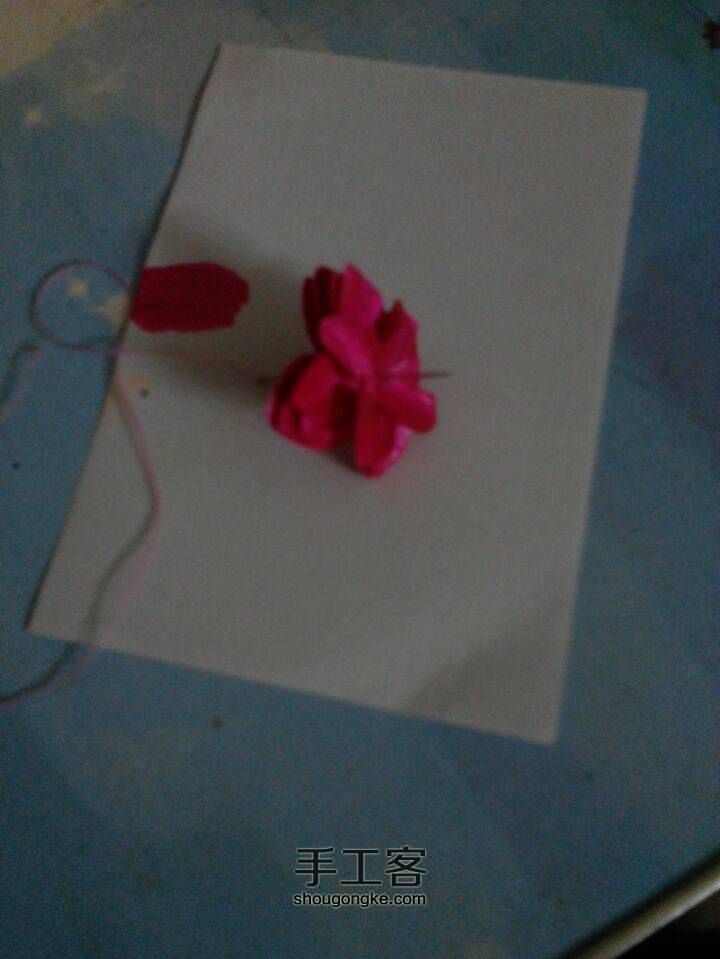 美美哒指甲油花戒指制作教程💍 第5步