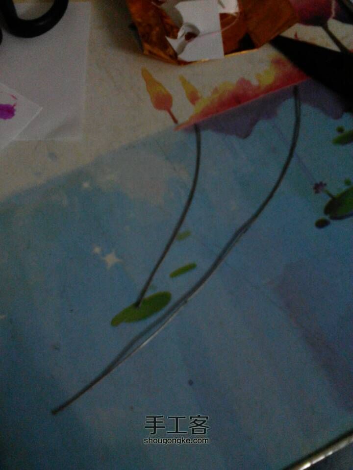 美美哒指甲油花戒指制作教程💍 第7步